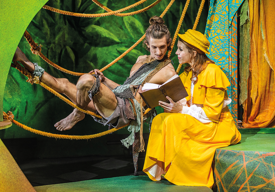 Tarzan - das Musical im Forum Leverkusen am 17. Dezember 2022 // Bildrechte: Theater Liberi, Fotograf: Nilz Böhme